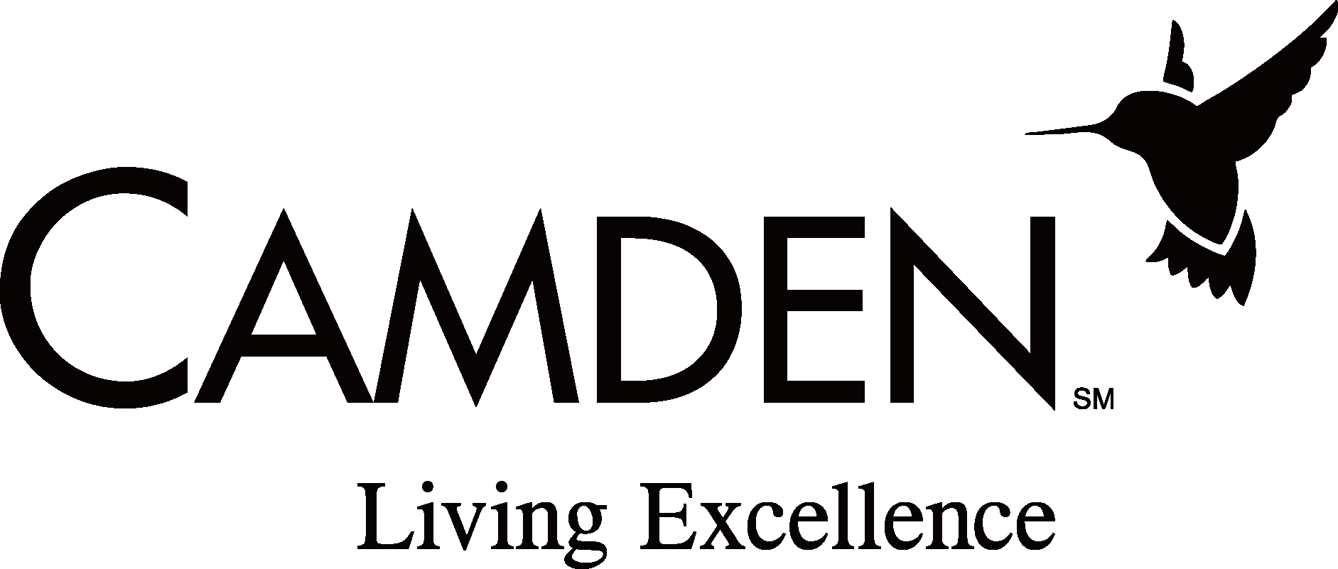 Camden Living Excellence  Black Logo Vector Logo